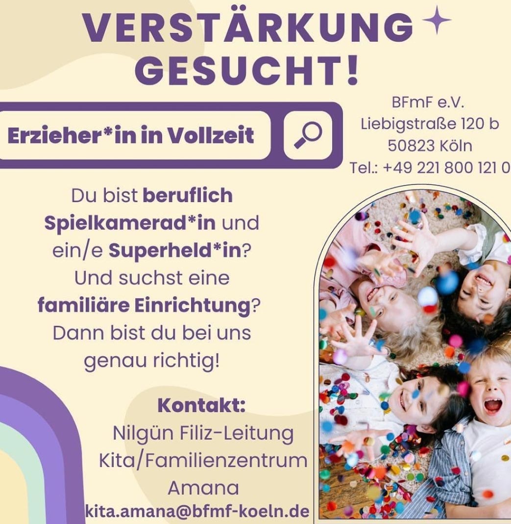 Kita-leitung Stellenangebote In Der Nähe Stellenangebote - Kita Amana